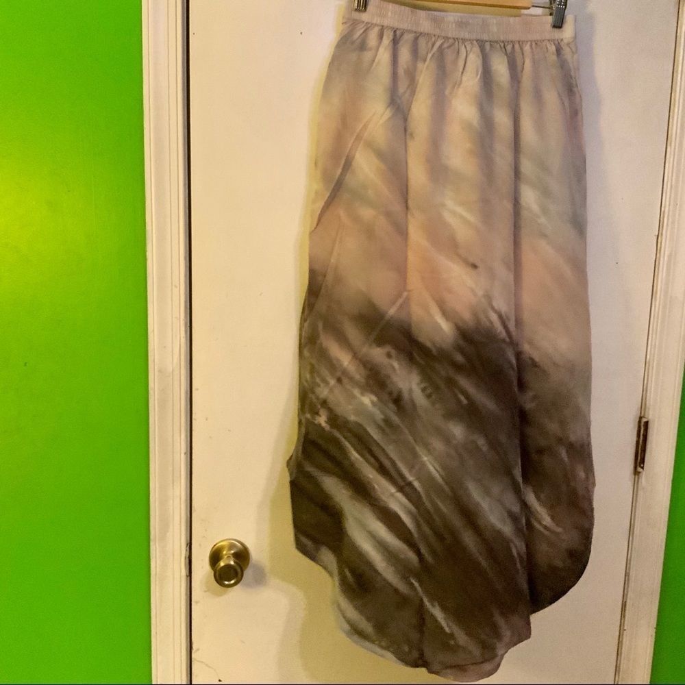 NWT Anthr Gypsy 05 Ombré Silk Skirt - Picture 8 of 15
